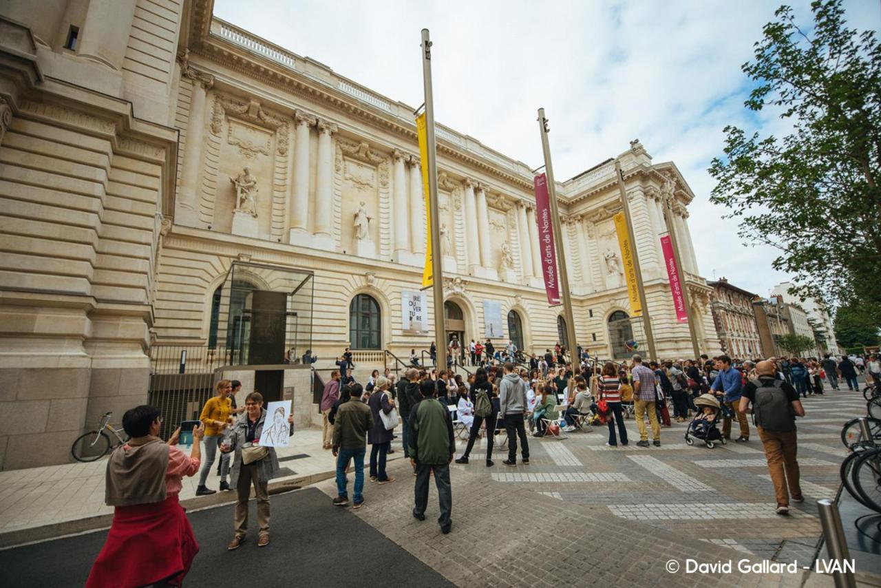 Apartamento Pour une escapade à Nantes, face au Musée d’Arts Exterior foto